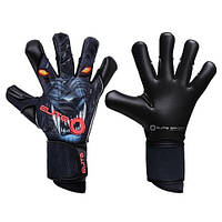 Вратарские перчатки ELITE-MONSTER-22, Чёрный, Размер (EU) - 7