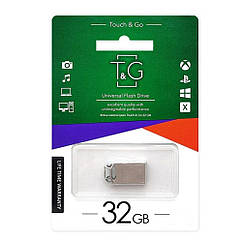 DR USB Flash Drive T&amp;G 32gb Metal 110 Колір Сталевий