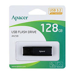 DR USB Flash Drive 3.2 Apacer AH25B 128 gb Колір Чорний