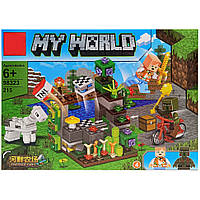 Toys Детский Конструктор "MINECRAFT" 98323-04, 215 деталей Im_481