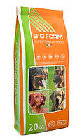 BIO FORM SUPERPREMIUM FOOD DOG ADULT 25-11,5 Сухий повнораціонний корм для середніх та великий дорослий собак
