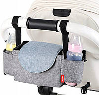 Сумка daymart для мам с фиксацией на детскую коляску