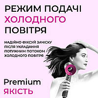 Lugi Фен стайлер для волос Supersonic Premium 1600 Вт Magic Hair 3 режима скорости 4 температуры