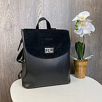 Женский рюкзак сумка трансформер замшевый+ экокожа люкс качество, сумка-рюкзак натуральная замша Im_1200
