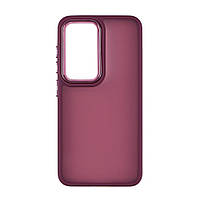 Чохол TPU Space II Color Matte для Samsung Galaxy S23 Колір Bordo