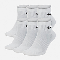 Носки Nike Everyday Cush Ankl (6шт) SX7669-100 , Белый, Размер (EU) - 38-42
