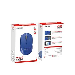 DR Wireless Миша Fantech W190 Silent Click Колір Синій