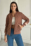 Жіноча коротка куртка з плащової тканини 44-50 розміри