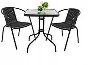 Комплект садових меблів Jumi Bistro-2 квадратний стіл Im_3399
