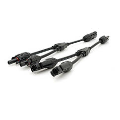 Kабельний розгалужувач МС4 1 * 2 для монтажу сонячних систем, Q1