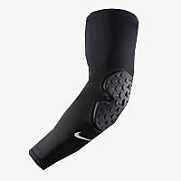 Налокотник защитный компрессионный Nike Pro Strong Elbow Sleeve 1 шт. N.100.0832.091, Чёрный, Размер (EU) -