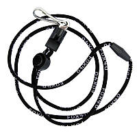 Шнурок для свистков FOX40 Official Logo Breakaway Lanyard 7001-0001, Чёрный, Размер (EU) - 1SIZE TR_195