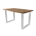 Стіл обідній з металу (60х60) і ДСП Спот Оверхед 750/1200/750 Метал-Дизайн Білий оксамит, фото 2