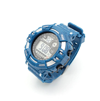 Универсальные водонепроницаемые наручные часы с компасом Giish KL Синий с Серым
