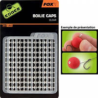 Стопори для бойлів FOX Edges boilie caps clear (120pcs)