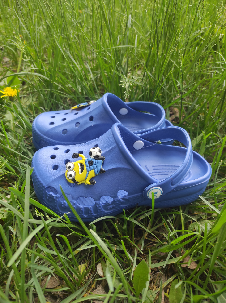 Крокси сабо для хлопчика 22/23 (13.5 см) ТМ Vitaliya сині, фото 1