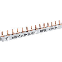 Соединительная шина ETI IZS 10/3F/54 10мм2 3P 1м Pin 54 модуля (2921103)