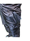 Куртка тактична утеплена мод. "Stratagem-М2" (черная), фото 6