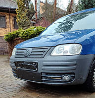 Tuning Зимняя накладка на решетку (нижняя) Матовая для Volkswagen Caddy 2004-2010 гг