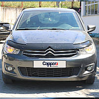 Tuning Дефлектор капота (EuroCap) для Citroen C-Elysee 2012-2024 гг