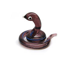 Фігурка з художнього скла Змія