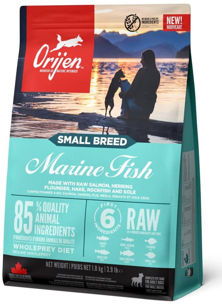 Сухий корм для собак малих порід Orijen (Оріджен) Small Breed Marine Fish з рибою 1.8 кг, фото 1