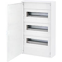 Щит розподільний навісний ETI ACT 36 PО 36+6 3-рядні білі двері IK07 IP40 (1100245)