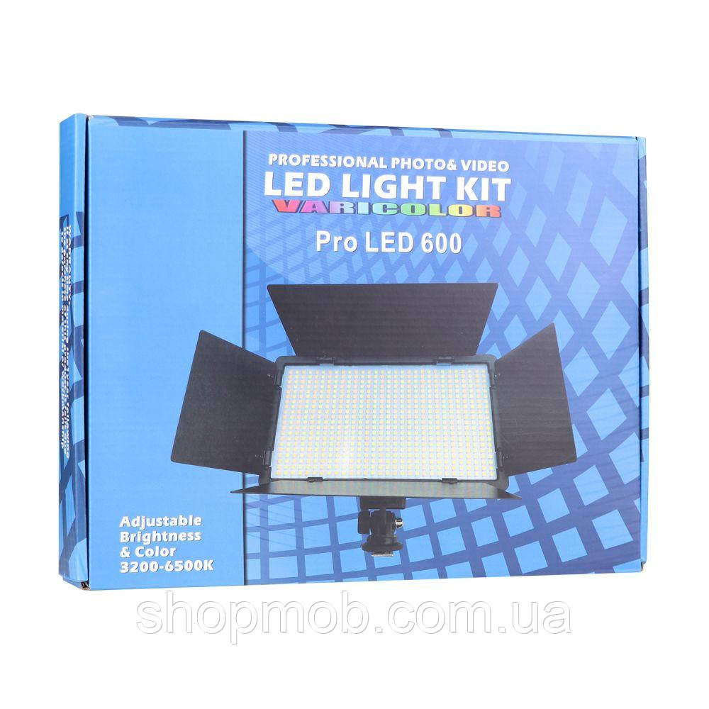 SM  SM Лампа LED Camera Light 29cm (E-600) Battery Цвет Черный