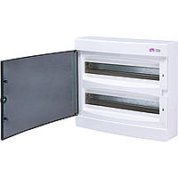 Щит розподільний навісний ETI ECT 2x18PT 36 модулів прозорі двері IP40 (1101081)