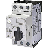 Автоматичний вимикач захисту двигуна ETI MPE25-10 (4648010)