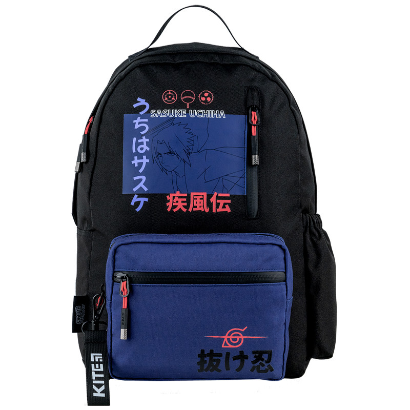 Рюкзак Kite Education teens Naruto 41x28x11 см, 12.5 л, чорний (NR24-949M)
