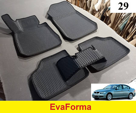 3D килимки EvaForma на BMW 3 E90, Е91 '04-13, 3D килимки EVA, фото 1