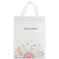 Пакет пластиковый подарочный 25х19см, Hello Spring 03