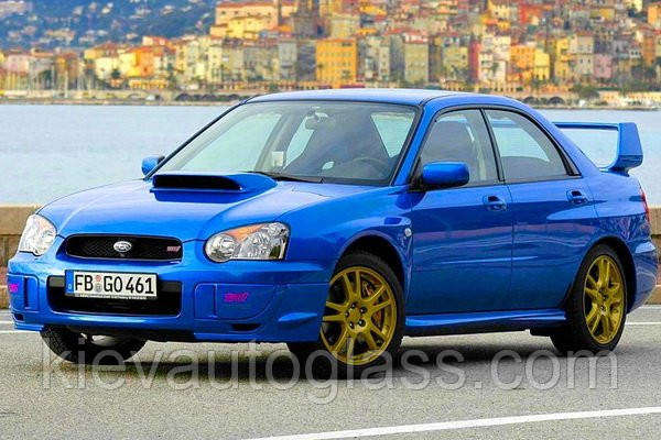 Лобове скло на Subaru impreza седан 2000-07 г., фото 1