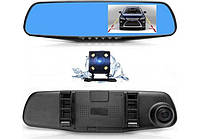 Автомобільний відеореєстратор-дзеркало з двома камерами DVR 138W 4.0 (op651333077)