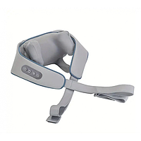 Массажер аккумуляторный для шеи спины и тела электрический с подогревом для воротниковой зоны Neck FZ-666