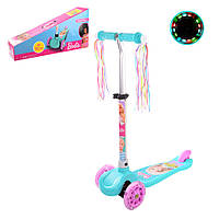 Toys Самокат детский 3-х колёсный LS2116 (RL7T) Barbie Im_1193