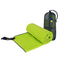 Полотенце Rock Front Hiker Towel L салатовое