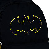 Рюкзак Kite Education teens DC Comics Batman  42x29x18 см, 19 л, чорний (DC24-2575M (LED)), фото 9