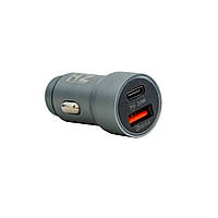 Автомобильное зарядное устройство для телефона зарядка в прикуриватель HZ CH12 3.4A 12-24V USB+Type-C
