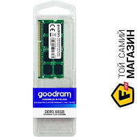 Оперативная память Goodram SODIMM DDR3 8GB, 1333MHz, PC3-10600 (GR1333S364L9/8G)