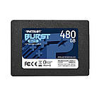 DR SSD Диск Patriot Burst Elite 480 GB 2.5" 7 mm SATAIII TLC 3D (PBE480GS25SSDR) Характеристика Чорний, фото 2