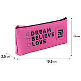 Пенал Kite рожевий K24-680-10, фото 2
