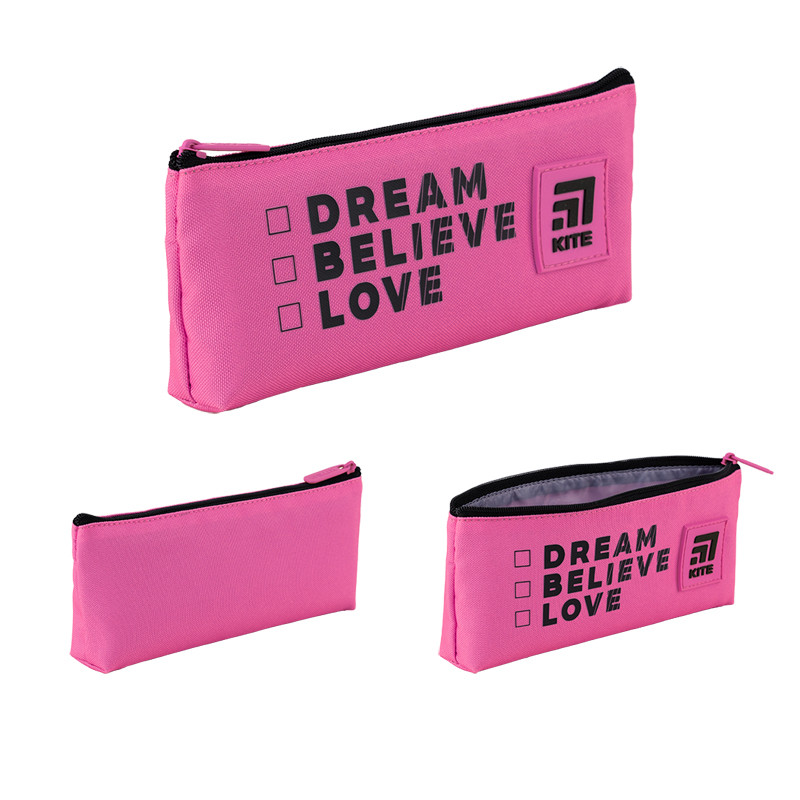 Пенал Kite рожевий K24-680-10, фото 1
