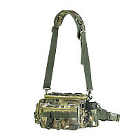 Сумка для рибальських снастей LEO 28012 Camouflage CP 34*17*16 см GHF