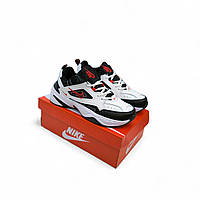 Кроссовки Nike M2K Tekno белые с черным/красным Im_1570
