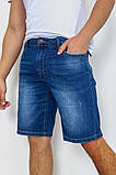 Джинсові шорти чоловічі, колір синій, 244R5A-078, фото 3