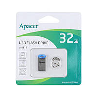 SM USB Flash Drive Apacer AH111 32gb Цвет Серебристый/Синий