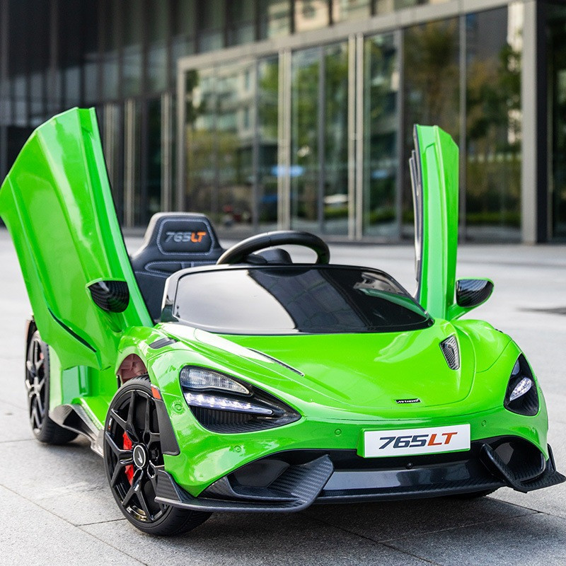 Дитячий електромобіль на акумуляторі McLaren M 5726 на радіокеруванні для дітей 3-8 років Зелений