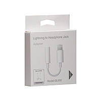 SM  SM Aux Cable GL032 7G Lightning to 3.5 Jack/Bluetooth version/No Logo Цвет Серый